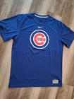 Nike Dri-Fit Chicago Cubs MLB T-Shirt Mens Size Medium Blue MLB Baseball Shirt