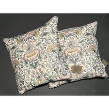 William Morris Lodden Rose Decorative 2 Throw...
