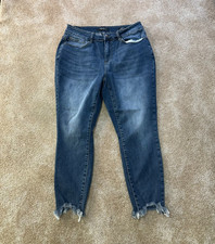 Judy Blue Skinny Jeans Womens 18w Blue Stretc...