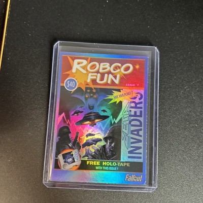 Fallout Trading Card Series 1 Holofoil #65 Robco Issue #7 Zeta Invaders