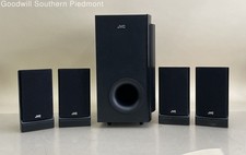 JVC Subwoofer SP-THG50W 4 Front/Surround Speakers SP-THG51F - Tested