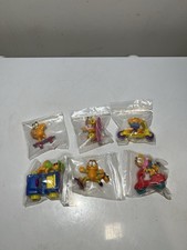 Vintage Lot Of McDonald's GARFIELD Happy Meal Toys 1988 Set Of 6