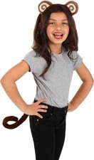Monkey Ears Headband Tail Set