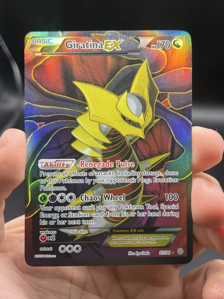 Pokemon Giratina EX 93/98 Ancient Origins Ultra Rare Full Art English NM - Image 3 of 4
