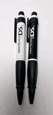 2x OEM Official Nintendo DS Large Retractable Pen Stylus W/Rubber Grip