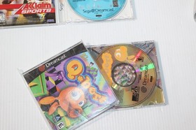 Sega Dreamcast Game Lot RAYMAN 2 Q-Bert Trick Style Tomb Raider Tee Off TESTED