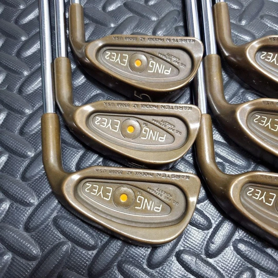 Ping Eye2 Beryllium Copper Orange Dot Iron Set #3-9,W,S (9 Clubs) / PRECISION FM - Image 2 of 4