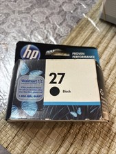 Printer Ink Black HP 27 C8727AN Black Ink Cartridge - Expired Mar. 2013 -sealed