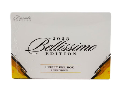**SALE** 2024 KEEPSAKE BELLISSIMO EDITION HOBBY BOX 2 Cards TOTAL 1 Relic