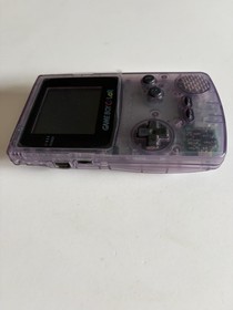 PROFESSIONALLY RESTORED Game Boy COLOR Console (Atomic Purple) Handheld