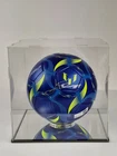 Lionel Messi Soccer Ball Hand Signed+COA+Free shipping+acrylic cube