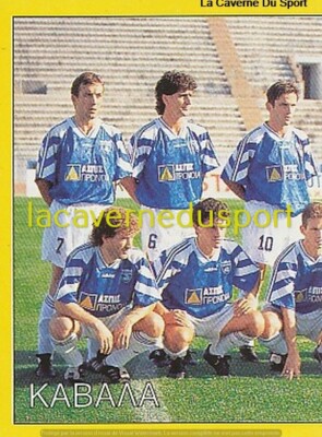 175 TEAM 1/2 AO KAVALA GREECE HELLAS STICKER PANINI PODOSFARO 1994 1995