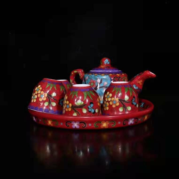Chinese Vintage Porcelain Handmade Exquisite Tea Set 40654 | eBay