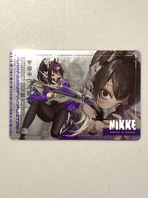 Sin - Goddess of Victory: Nikke Silver Plastic Card