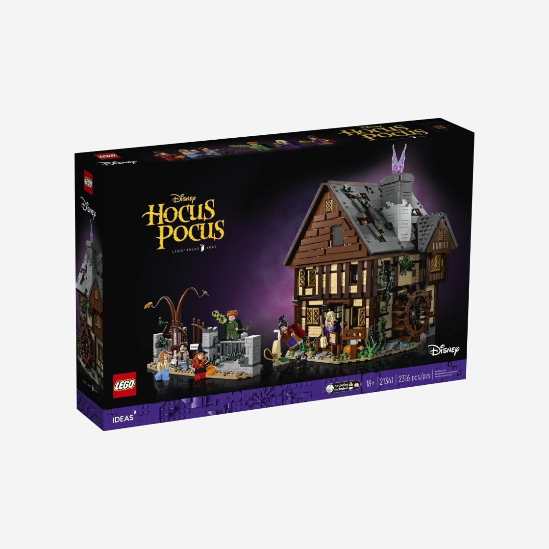 Lego 21341 Disney Hocus Pocus The Sanderson Sisters' Cottage