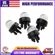 4Pcs Primer Bulb Pump For Husqvarna Stihl Echo Homelite Poulan Chainsaw 188-512