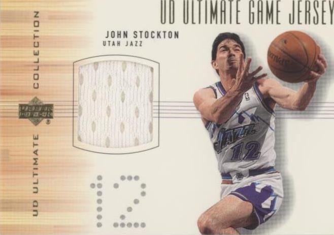 2000-01 UD Ultimate Collection - John Stockton #JS-J for