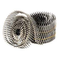 New 15 Degree Wire Coil 1-1/2 Inch Stainless Steel Siding Nails 3600 Pieces