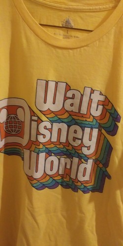 VTG Walt Disney World Retro Rainbow 