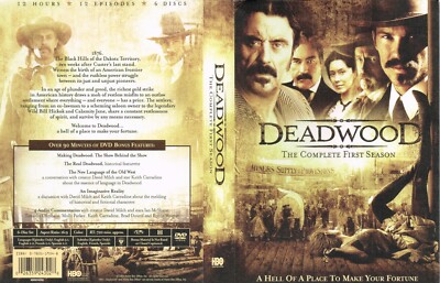 Deadwood - The Complete First Season (DVD, 2005, 6-Disc Set