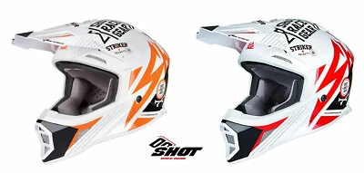 CASQUE SHOT STRIKER TITAN ..Motocross / Enduro / Supermotard MX/SX - Photo 1/4