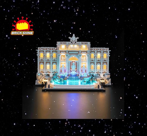 Brick Shine - Light Kit for Lego Trevi Fountain 21062 (NEW) - Picture 16 of 18