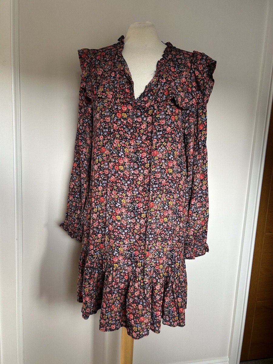 Joules Ruby Navy Posey Dress Size Uk 10
