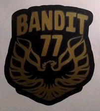 Smokey and The Bandit Logo Decal Sticker, Trans Am, Burt Reynolds 4.5x5 Inches!