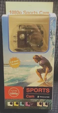 Full HD 1080P Action/Sports/Waterproof Camera Video Recorder open box