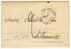 France stampless cover 1830 Montpellier to Villeneuvette * cover420 — photo 1