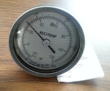 REOTEMP 3" BIMETAL THERMOMETER AA/02/01/D47 MODEL A