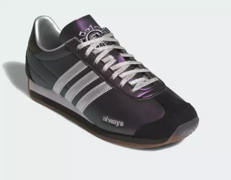 Always Do What You Should Do × adidas Country Purple Silver JH9100