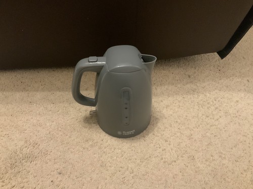 Russell Hobbs 21274 Textures Grey Plastic Kettle Used - Picture 3 of 7