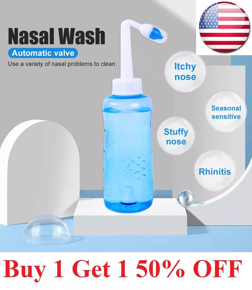 500ML Neti Pot adultes enfants nez protecteur lavage nettoyant