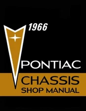 1966 Bonneville Catalina Grand Prix Shop Service Repair Manual Engine Drivetrain