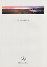 MERCEDES CLK CABRIO Cabriolet C208 200 230 K 320 Brochure Brochure 1998 I