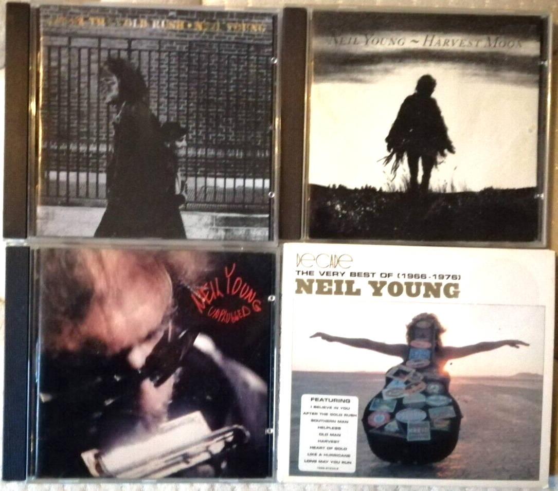 NEIL YOUNG12 CD ALBUMS (14 CDS)+FREE NEIL YOUNG NEIL YOUNG+ 2 DVD SET
