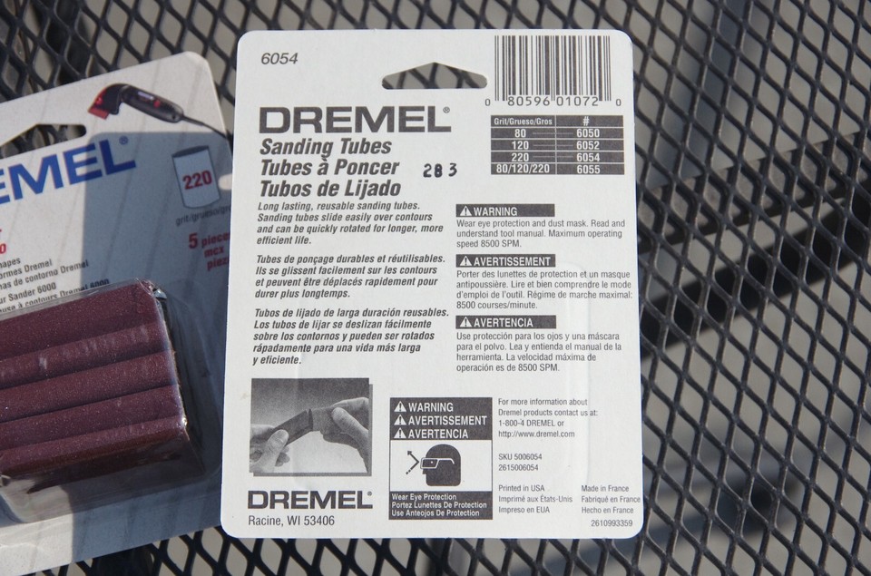 Dremel 6054 Sanding Tubes eBay
