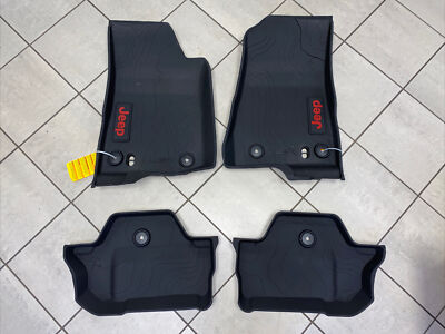 #ad 2018 2026 Jeep Wrangler 2 Door All Weather Mopar Floor Mats 82216625AA $209.85