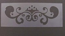 Made in USA Stencil Flourish Airbrush Durable Reusable Mylar L482(#390)*_*