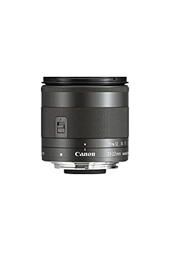 Canon Fotocamera Obiettivo EF-M 11-22mm F4-5.6 È Stm EF-M11-22ISSTM per EOS M - Foto 1 di 1