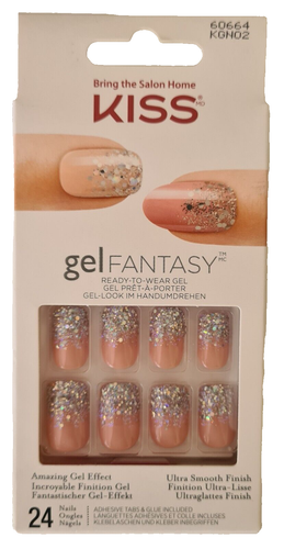 NEW KISS GEL FANTASY NAILS KGN02 RRP $18.99