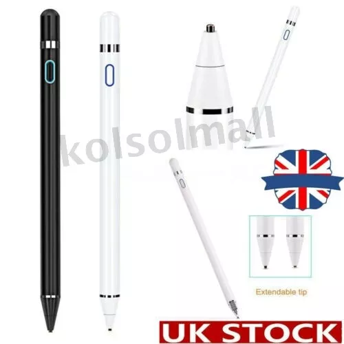 Stylus Pen For Apple Pencil 1st 2nd 3rd 4th Gen All iPad Pro Mini Air Tablet NEW - Picture 1 of 6