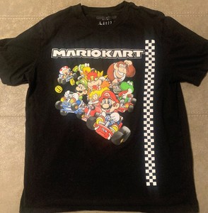 mario kart t shirt mens