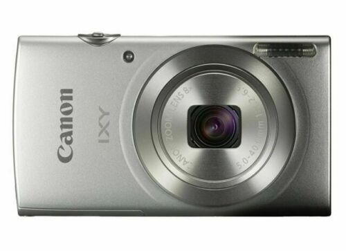 Canon Digital Camera IXY 170 Silver Optical 12x Zoom IXY170 Tested 