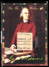 Samuel Adams - 2018 The Bar Pieces of the Past "In the News" Relic Memorabilia 