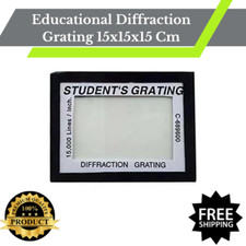 Educational Diffraction Grating 15x15x15 Cm