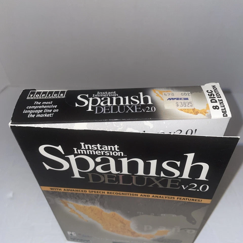 Topics Entertainment Instant Immersion Spanish Deluxe 2 - Full Version - 8 Discs - Image 2 of 4