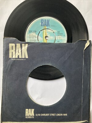 1980 HOT CHOCOLATE 7'' 45 NO DOUBT ABOUT IT / GIMME SOME OF YOUR LOVING RAK 310