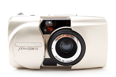 Near MINT] OLYMPUS μ mju Zoom115 DELUXE 38mm-105mm Film Panorama